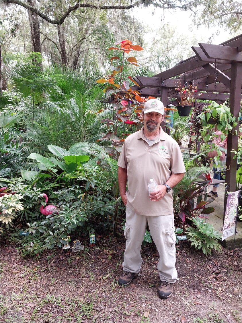 Dr. John Rossi is the founder and botanist for St. Johns Botanical Garden & Nature Preserve.